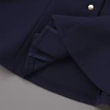 ダブルクロスパールボタンフレアベスト(110~160cm) | BeBe | 詳細画像14