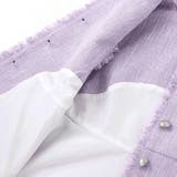 【お揃い】ツイード調フリンジボタンジレ(110~150cm) | BeBe | 詳細画像14 