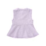 【お揃い】ツイード調フリンジボタンジレ(110~150cm) | BeBe | 詳細画像8 