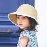 ベージュ | ペーパーブレードリボンハット(48~56cm) | BeBe