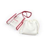 ロゴクリアBAG・巾着付き | BeBe | 詳細画像7 