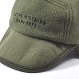 フリースロゴ刺しゅうフライトキャップ(50~54cm) | BeBe | 詳細画像3 