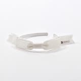 【日本製】サテンオーガンジーリボンカチューシャ | BeBe | 詳細画像10 