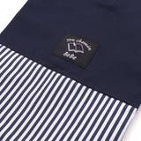 ストライプ切り替えシューズバッグ | BeBe | 詳細画像4 