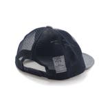【アジャスター付】キャンバスロゴ刺しゅうメッシュキャップ(52~56cm) | BeBe | 詳細画像6 