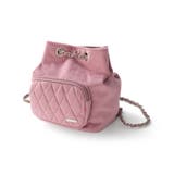 キルティングベロア2wayバケットバッグ | BeBe | 詳細画像5