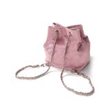 キルティングベロア2wayバケットバッグ | BeBe | 詳細画像6