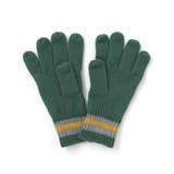 【お揃い】ケーブル編みライン配色ニット手袋 | BeBe | 詳細画像8 