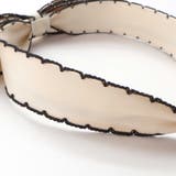 バイカラースカラップリボンカチューシャ | BeBe | 詳細画像11 