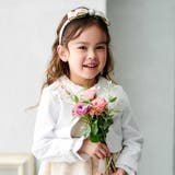 バイカラースカラップリボンカチューシャ | BeBe | 詳細画像2 