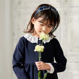 バイカラースカラップリボンカチューシャ | BeBe | 詳細画像3 