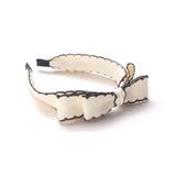 バイカラースカラップリボンカチューシャ | BeBe | 詳細画像7 