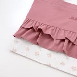 花柄切り替えフリルレッスンバッグ | BeBe | 詳細画像8 