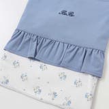 花柄切り替えフリルシューズバッグ | BeBe | 詳細画像8 