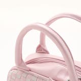 レザー調編み込みリボンチャーム付きミニボストン | BeBe | 詳細画像11 