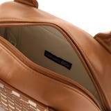 レザー調編み込みリボンチャーム付きミニボストン | BeBe | 詳細画像8 