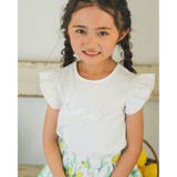 スパンコールロゴプリント Tシャツ(100~150cm) | BeBe | 詳細画像3
