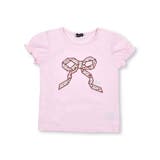 【お揃い】フラワーリボンパフスリーブTシャツ(90~150cm) | BeBe | 詳細画像14