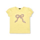 【お揃い】フラワーリボンパフスリーブTシャツ(90~150cm) | BeBe | 詳細画像6