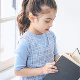 テレコモックネックTシャツ(90~150cm) | BeBe | 詳細画像3 