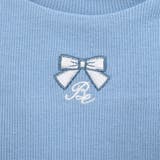 テレコモックネックTシャツ(90~150cm) | BeBe | 詳細画像8 