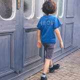 天竺リフレクターロゴBIGTシャツ(90~150cm) | BeBe | 詳細画像4 