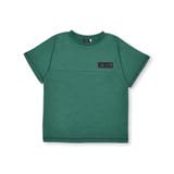 グリーン | 天竺リフレクターロゴBIGTシャツ(90~150cm) | BeBe