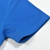 【お揃い】手書き風ロゴ総柄切り替えポンチTシャツ(80~150cm) | BeBe | 詳細画像17