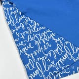 【お揃い】手書き風ロゴ総柄切り替えポンチTシャツ(80~150cm) | BeBe | 詳細画像18