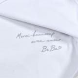 シルバースパンコールロゴフリル袖Tシャツ(100~160cm) | BeBe | 詳細画像18 