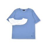 セーラー付け襟テレコ半袖Tシャツ(90~160cm) | BeBe | 詳細画像5