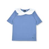 セーラー付け襟テレコ半袖Tシャツ(90~160cm) | BeBe | 詳細画像6