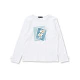 アイリス切手プリント長袖Tシャツ(90~150cm) | BeBe | 詳細画像6