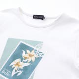 アイリス切手プリント長袖Tシャツ(90~150cm) | BeBe | 詳細画像8
