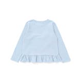 エッフェル塔フラワーモチーフスムース長袖Tシャツ(90~160cm) | BeBe | 詳細画像8