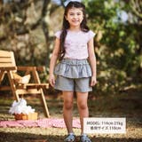 ラインストーンハートロゴ天竺キャップスリーブTシャツ(100~160cm) | BeBe | 詳細画像4 