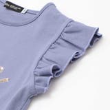 オーロラスパンコールロゴフリル袖Tシャツ(100~160cm) | BeBe | 詳細画像11