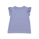 オーロラスパンコールロゴフリル袖Tシャツ(100~160cm) | BeBe | 詳細画像9