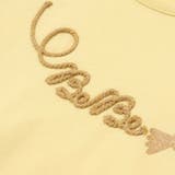 コード刺しゅうロゴ小鳥天竺フレンチスリーブTシャツ(90~160cm) | BeBe | 詳細画像14