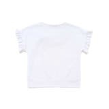 コード刺しゅうロゴ小鳥天竺フレンチスリーブTシャツ(90~160cm) | BeBe | 詳細画像5