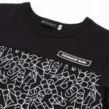 【お揃い】ジオメトリックロゴ総柄ポンチ半袖Tシャツ(90~160cm) | BeBe | 詳細画像8