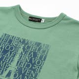 水彩風エッフェル塔ロゴプリント天竺配色半袖Tシャツ(90~150cm) | BeBe | 詳細画像9