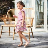 キャップスリーブスクエアネックフリルTシャツ(90~150cm) | BeBe | 詳細画像3
