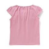 キャップスリーブスクエアネックフリルTシャツ(90~150cm) | BeBe | 詳細画像9