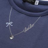 ソフトテレコ肩開きネックレスTシャツ(100~160cm) | BeBe | 詳細画像10 