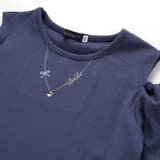ソフトテレコ肩開きネックレスTシャツ(100~160cm) | BeBe | 詳細画像9 
