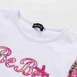 フルールドゥジョワプリントパッチロゴ切り替えTシャツ | BeBe | 詳細画像7 