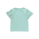 サガラ刺しゅうのっかりクマロゴフリル半袖Tシャツ(80~150cm) | BeBe | 詳細画像7 