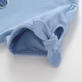 袖リボンフラワープリント天竺半袖Tシャツ(90~160cm) | BeBe | 詳細画像15 