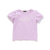 【WEB限定】発泡プリントお花ロゴ天竺半袖Tシャツ(100~140cm) | BeBe | 詳細画像10 